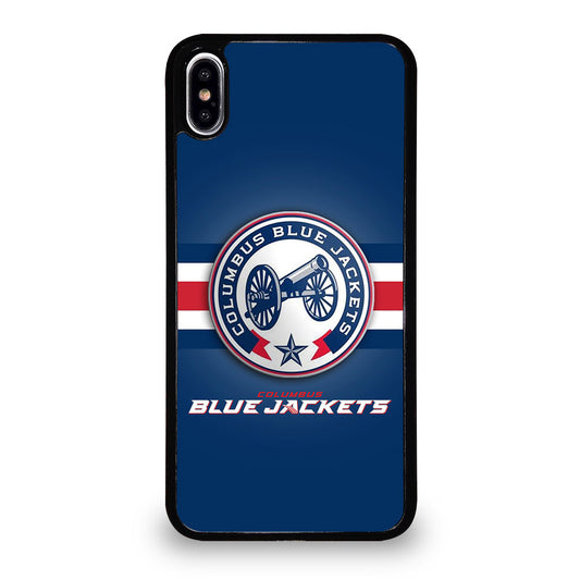 COLUMBUS BLUE JACKETS NHL TEAM 2 iPhone XS Max Case Cover