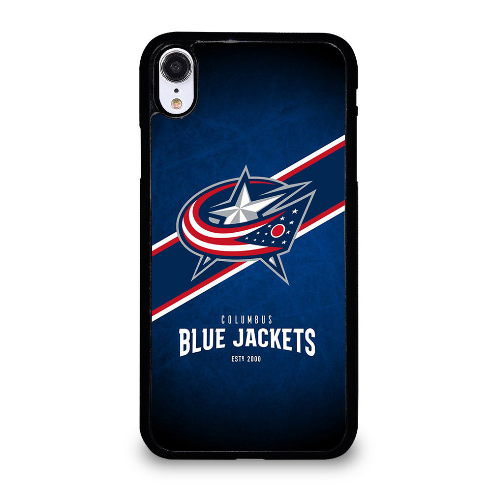 COLUMBUS BLUE JACKETS NHL TEAM 3 iPhone XR Case Cover