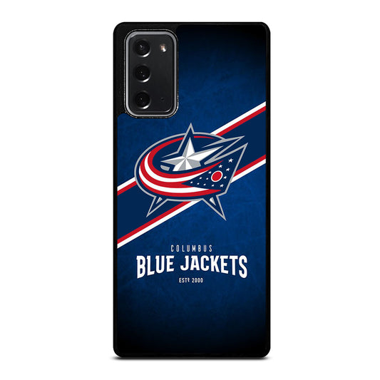 COLUMBUS BLUE JACKETS NHL TEAM 3 Samsung Galaxy Note 20 Case Cover