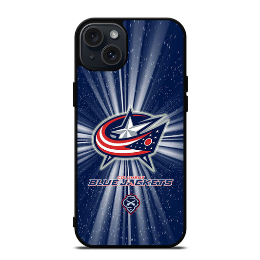 COLUMBUS BLUE JACKETS NHL LOGO 1 iPhone 15 Plus Case Cover