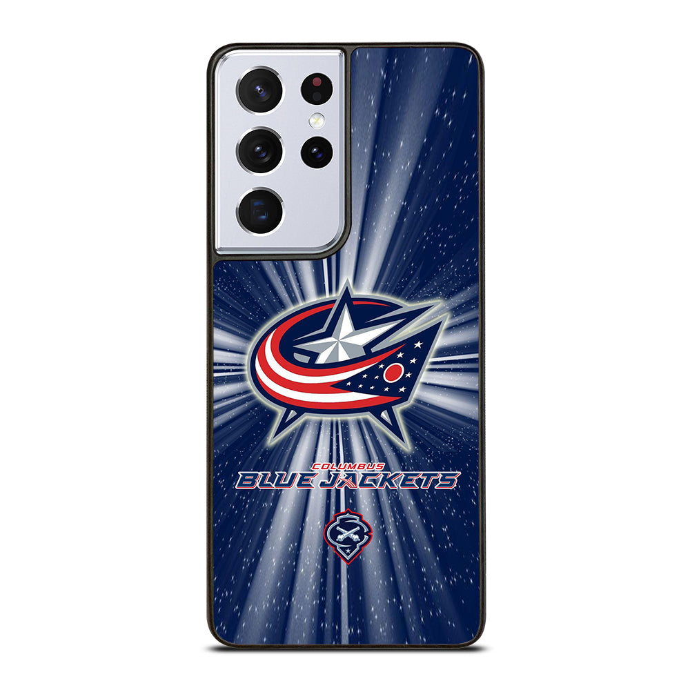 COLUMBUS BLUE JACKETS NHL LOGO 1 Samsung Galaxy S21 Ultra Case Cover