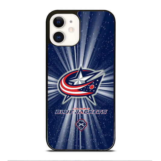 COLUMBUS BLUE JACKETS NHL LOGO 1 iPhone 12 Case Cover