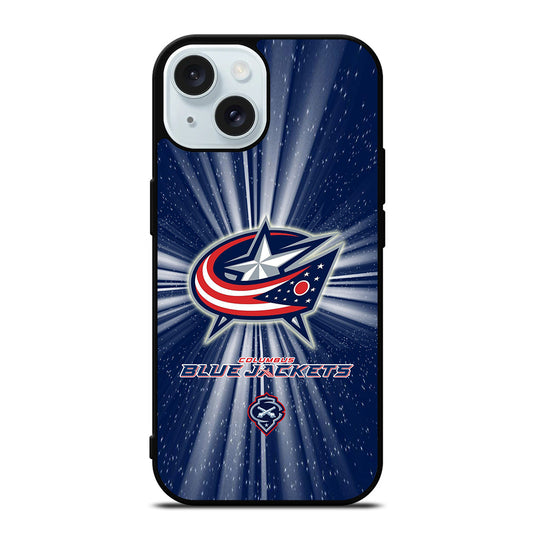 COLUMBUS BLUE JACKETS NHL LOGO 1 iPhone 15 Case Cover