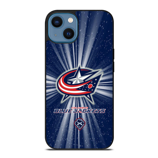 COLUMBUS BLUE JACKETS NHL LOGO 1 iPhone 14 Case Cover