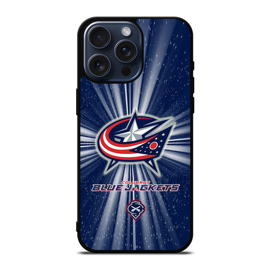 COLUMBUS BLUE JACKETS NHL LOGO 1 iPhone 15 Pro Max Case Cover