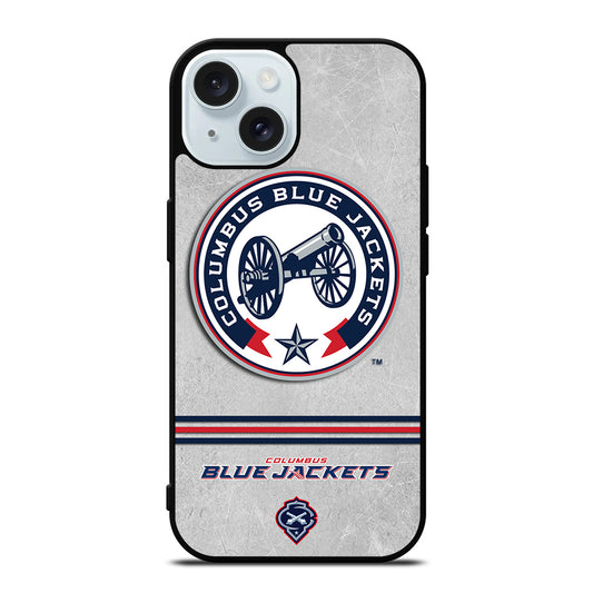 COLUMBUS BLUE JACKETS NHL LOGO 2 iPhone 15 Case Cover