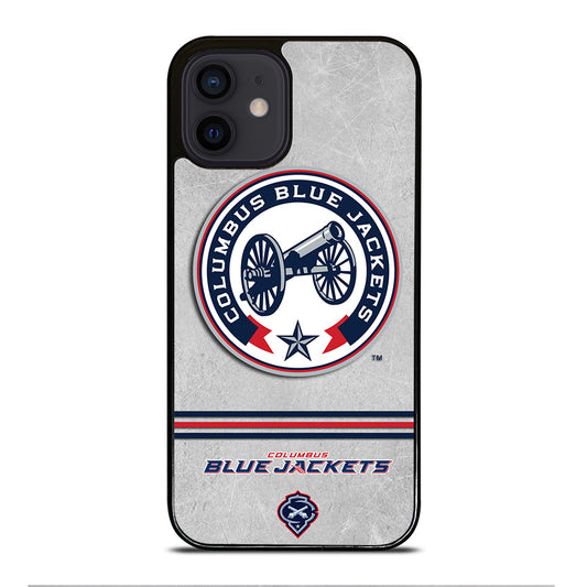 COLUMBUS BLUE JACKETS NHL LOGO 2 iPhone 12 Mini Case Cover