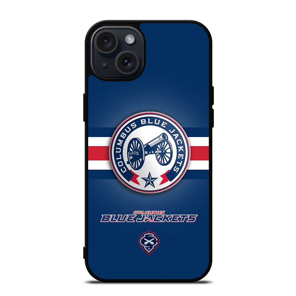 COLUMBUS BLUE JACKETS NHL LOGO 3 iPhone 15 Plus Case Cover