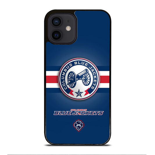 COLUMBUS BLUE JACKETS NHL LOGO 3 iPhone 12 Mini Case Cover