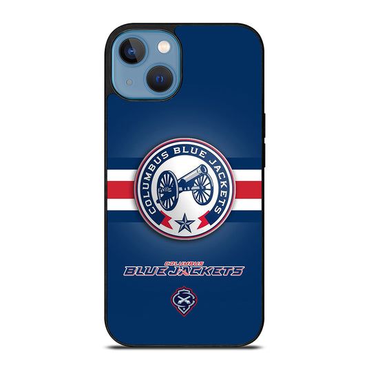 COLUMBUS BLUE JACKETS NHL LOGO 3 iPhone 13 Case Cover