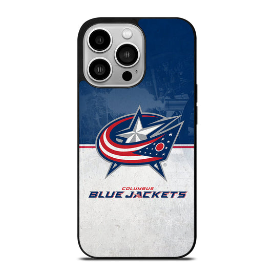 COLUMBUS BLUE JACKETS NHL TEAM 1 iPhone 14 Pro Case Cover