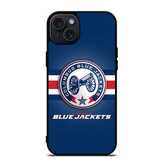 COLUMBUS BLUE JACKETS NHL TEAM 2 iPhone 15 Plus Case Cover