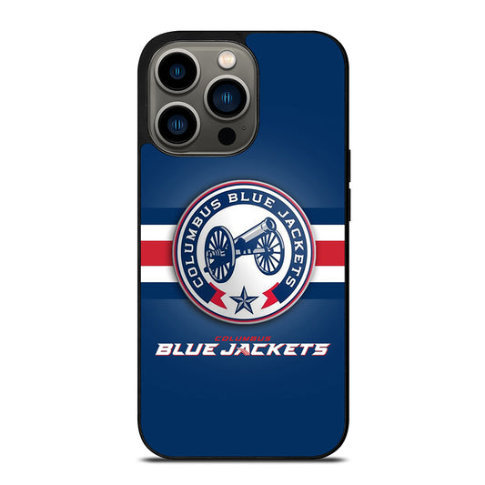 COLUMBUS BLUE JACKETS NHL TEAM 2 iPhone 13 Pro Case Cover