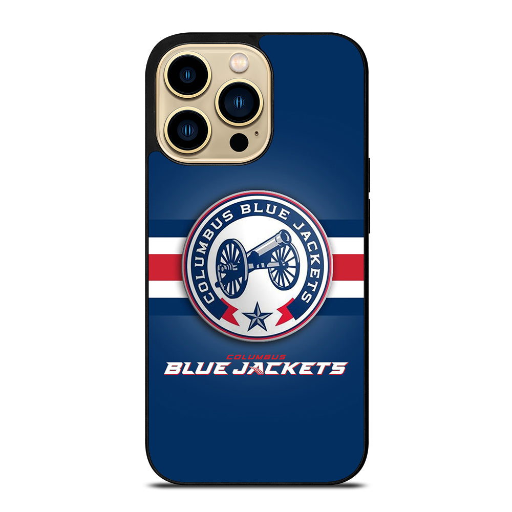 COLUMBUS BLUE JACKETS NHL TEAM 2 iPhone 14 Pro Max Case Cover