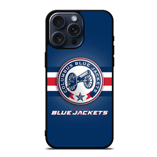 COLUMBUS BLUE JACKETS NHL TEAM 2 iPhone 15 Pro Max Case Cover