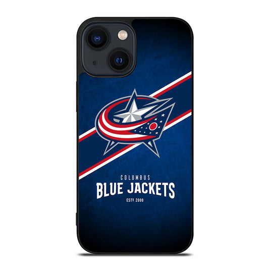 COLUMBUS BLUE JACKETS NHL TEAM 3 iPhone 14 Plus Case Cover