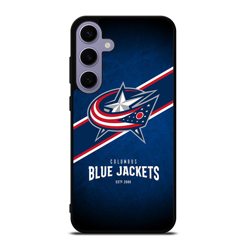 COLUMBUS BLUE JACKETS NHL TEAM 3 Samsung Galaxy S24 Plus Case Cover