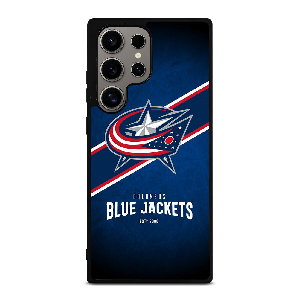 COLUMBUS BLUE JACKETS NHL TEAM 3 Samsung Galaxy S24 Ultra Case Cover