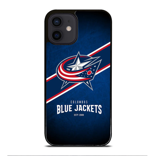 COLUMBUS BLUE JACKETS NHL TEAM 3 iPhone 12 Mini Case Cover