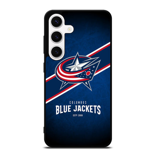 COLUMBUS BLUE JACKETS NHL TEAM 3 Samsung Galaxy S24 Case Cover