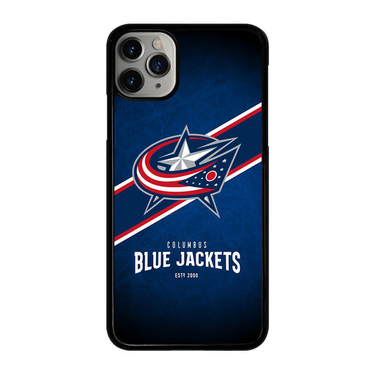 COLUMBUS BLUE JACKETS NHL TEAM 3 iPhone 11 Pro Max Case Cover