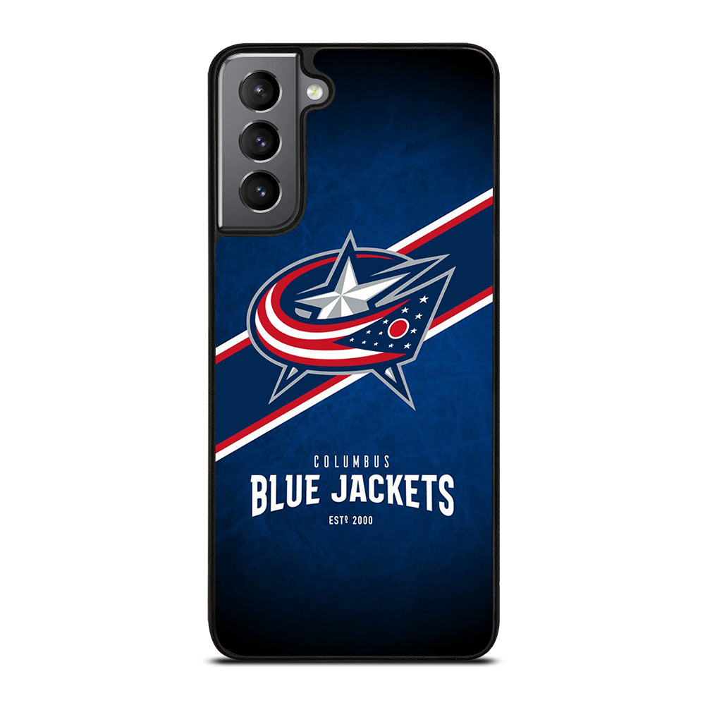 COLUMBUS BLUE JACKETS NHL TEAM 3 Samsung Galaxy S21 Plus Case Cover
