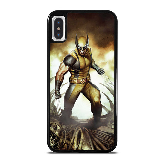 COMIC WOLVERINE MARVEL CARTOON iPhone X / XS Case Cover