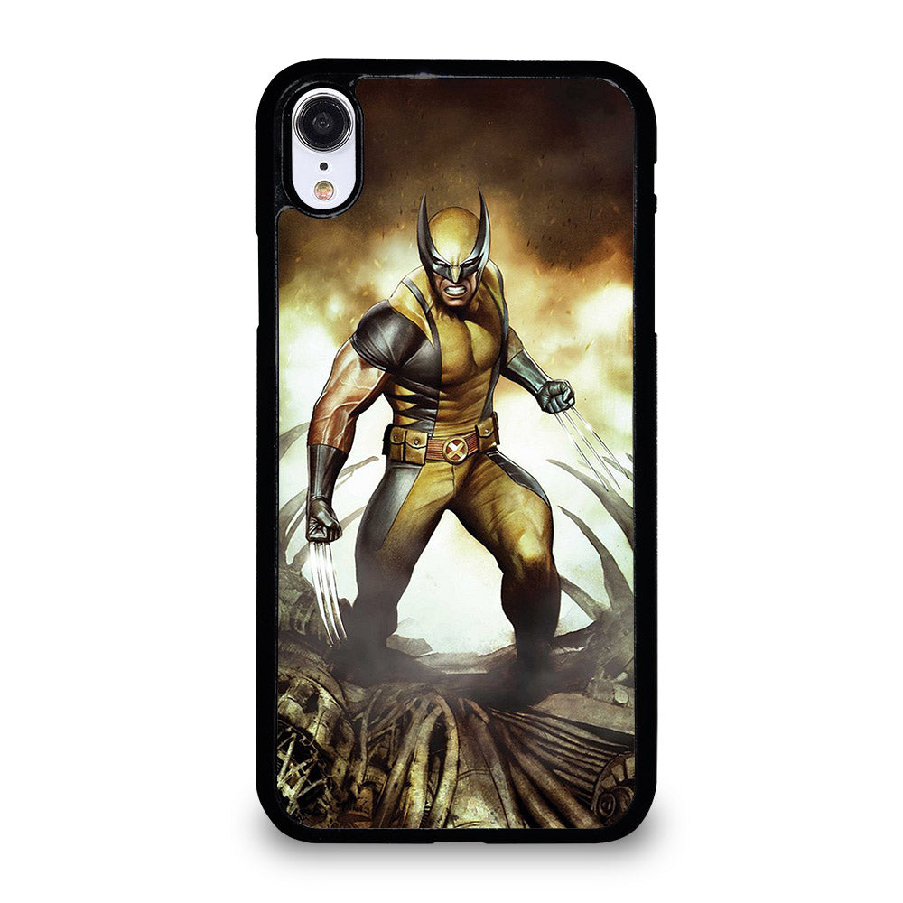 COMIC WOLVERINE MARVEL CARTOON iPhone XR Case Cover