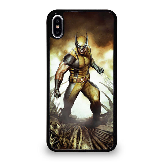 COMIC WOLVERINE MARVEL CARTOON iPhone XS Max Case Cover