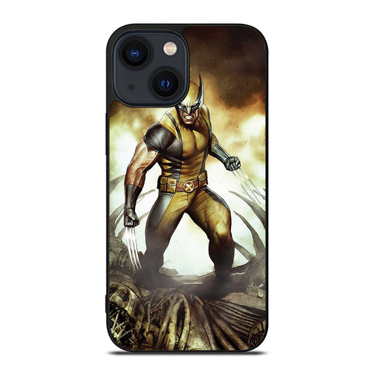 COMIC WOLVERINE MARVEL CARTOON iPhone 14 Plus Case Cover