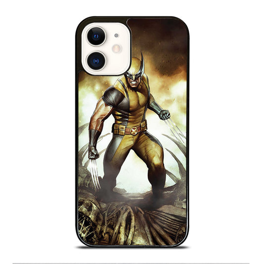 COMIC WOLVERINE MARVEL CARTOON iPhone 12 Case Cover