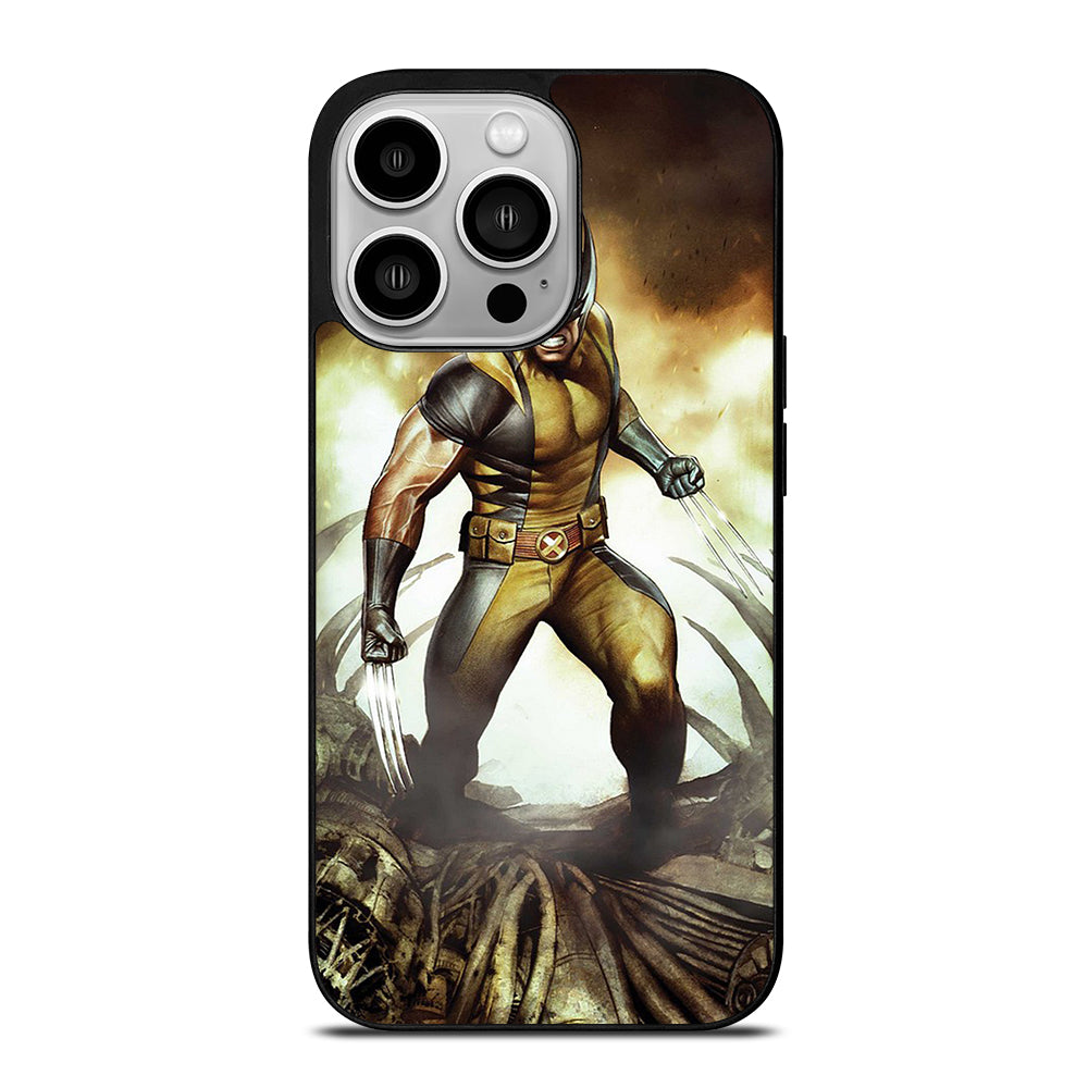 COMIC WOLVERINE MARVEL CARTOON iPhone 14 Pro Case Cover