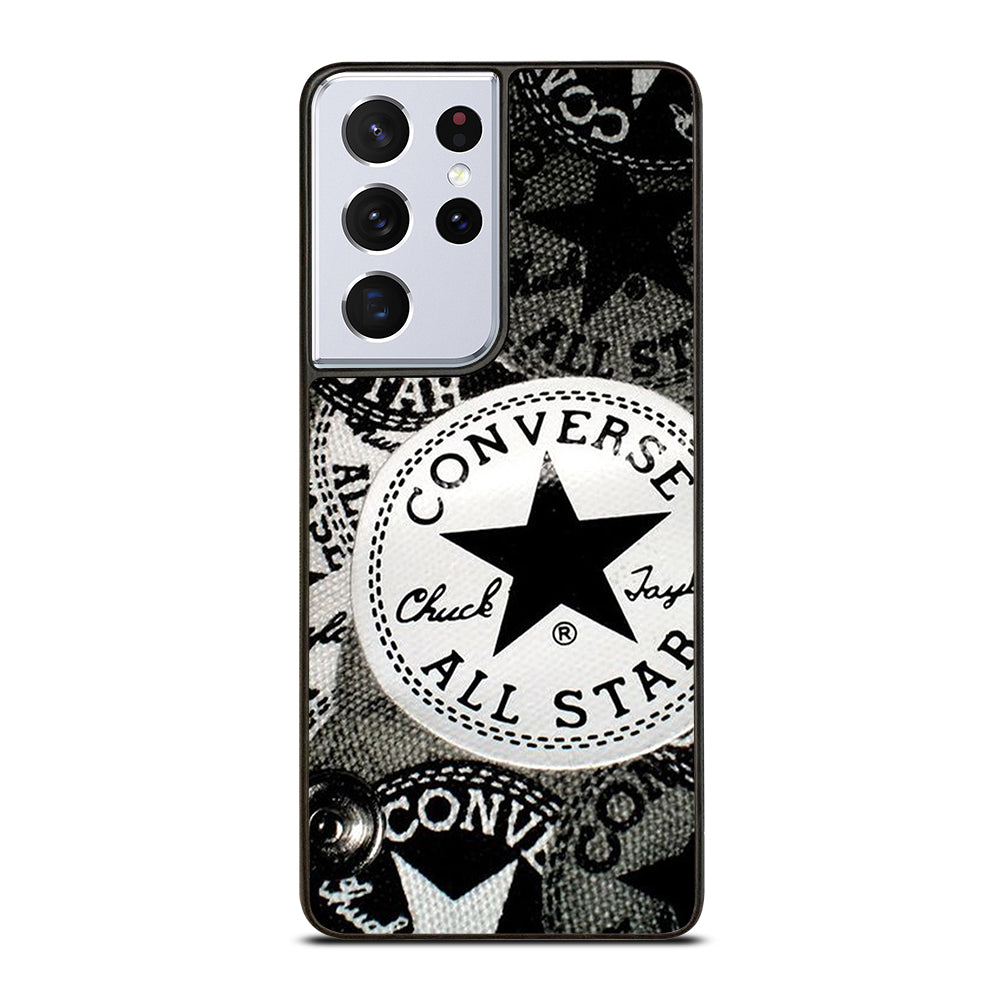 CONVERSE ALL STAR PATTERN Samsung Galaxy S21 Ultra Case Cover