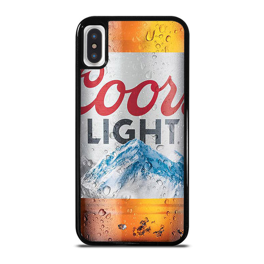 COORS LIGHT BEER BOTTLE 2 iPhone X / XS Case Cover