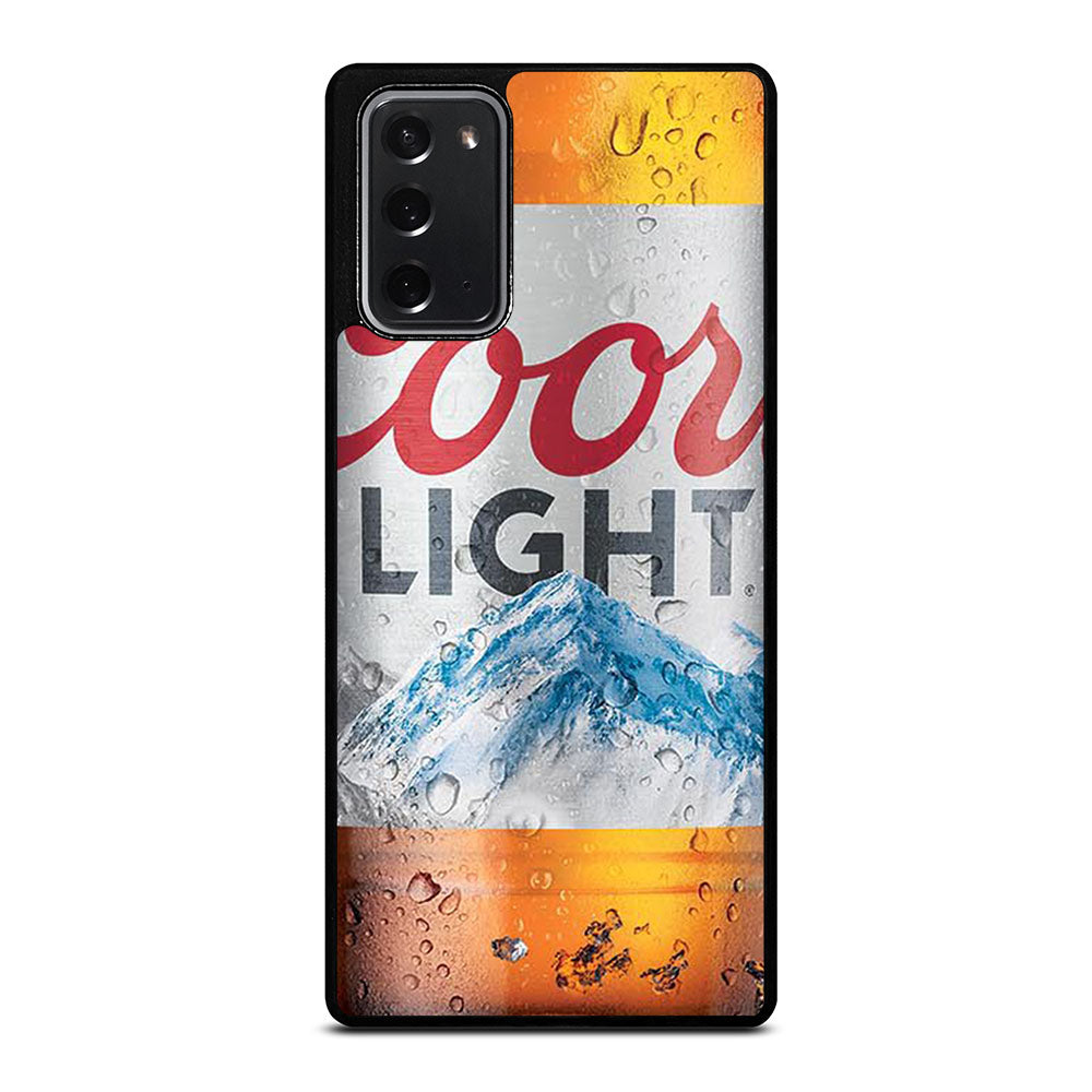 COORS LIGHT BEER BOTTLE 2 Samsung Galaxy Note 20 Case Cover