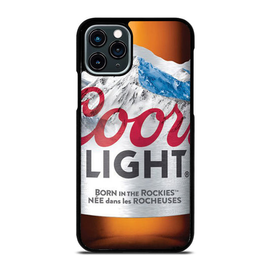 COORS LIGHT BEER BOTTLE NEW iPhone 11 Pro Case Cover