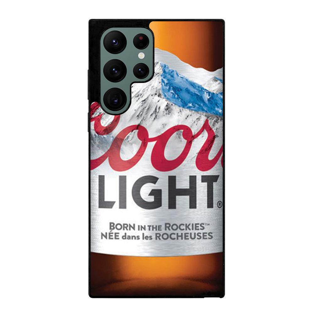 COORS LIGHT BEER BOTTLE NEW Samsung Galaxy S22 Ultra Case Cover