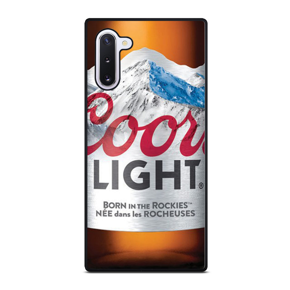 COORS LIGHT BEER BOTTLE NEW Samsung Galaxy Note 10 Case Cover