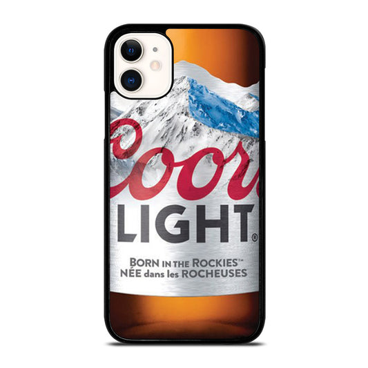 COORS LIGHT BEER BOTTLE NEW iPhone 11 Case Cover