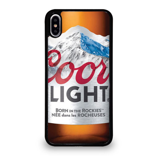 COORS LIGHT BEER BOTTLE NEW iPhone XS Max Case Cover