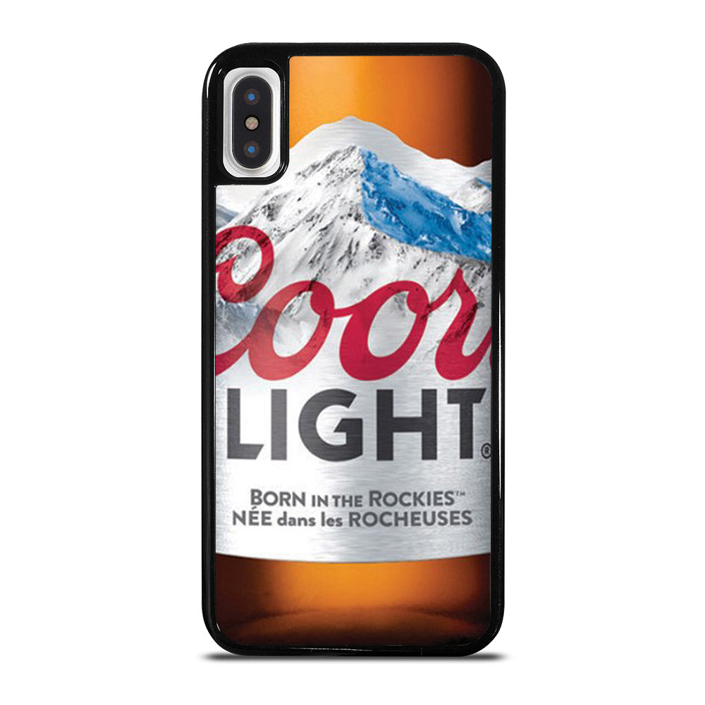 COORS LIGHT BEER BOTTLE NEW iPhone X / XS Case Cover