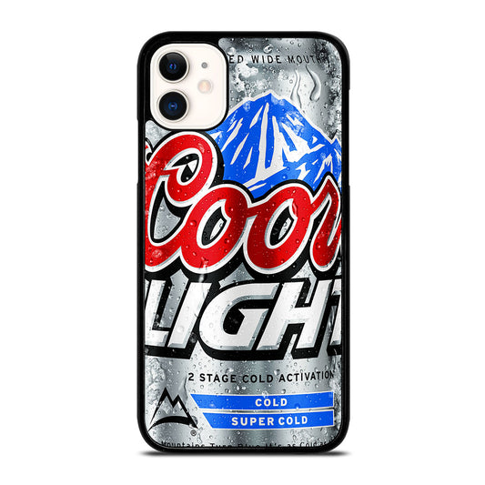 COORS LIGHT BEER BOTTLE iPhone 11 Case Cover