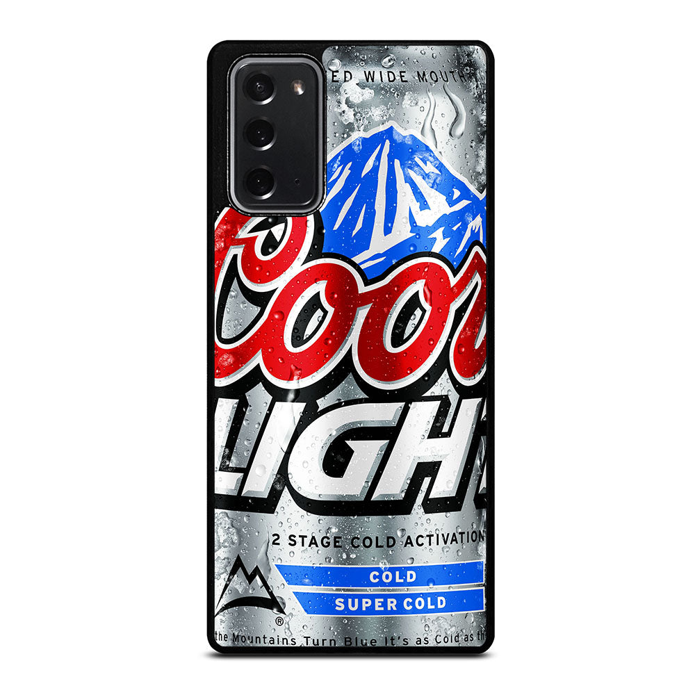 COORS LIGHT BEER BOTTLE Samsung Galaxy Note 20 Case Cover