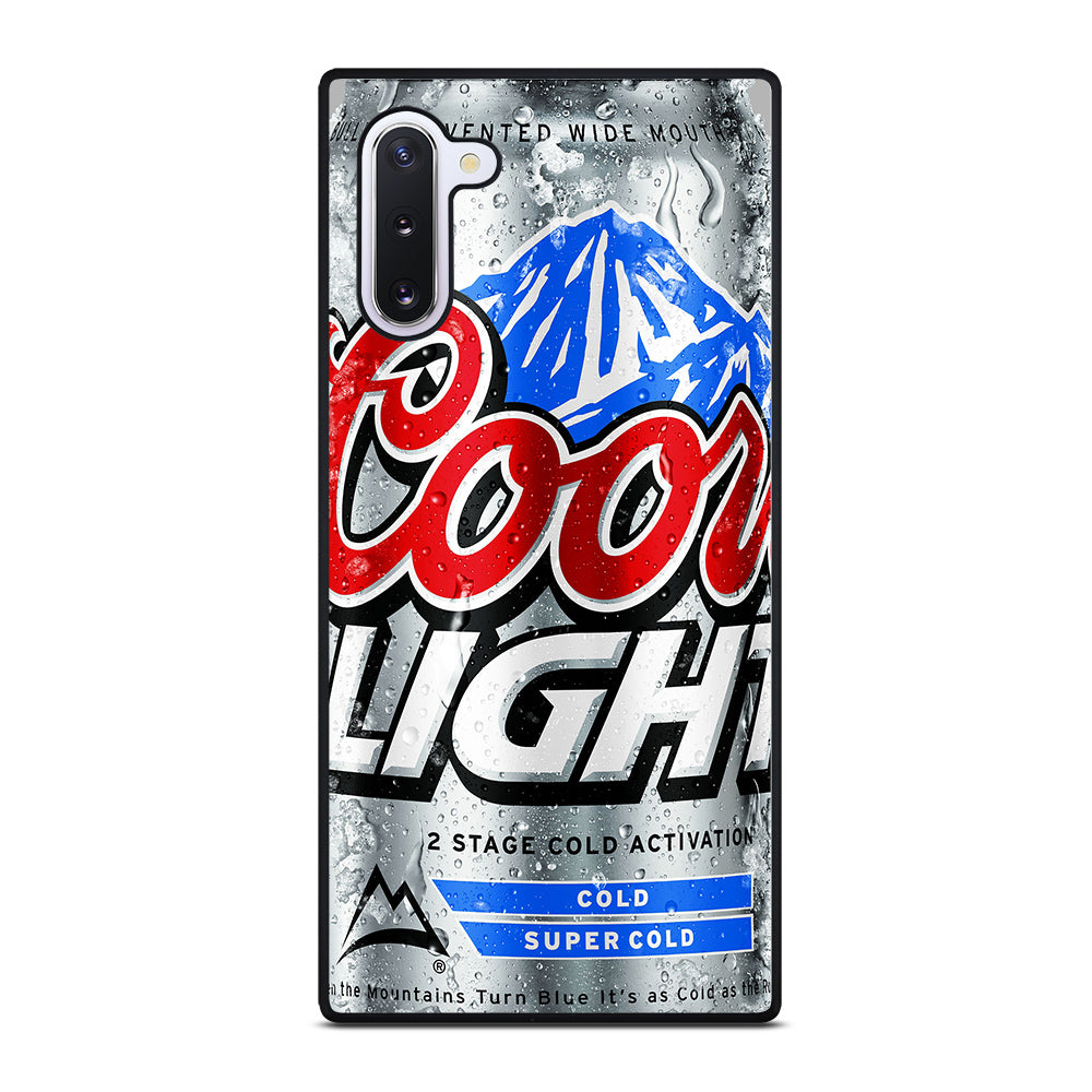 COORS LIGHT BEER BOTTLE Samsung Galaxy Note 10 Case Cover