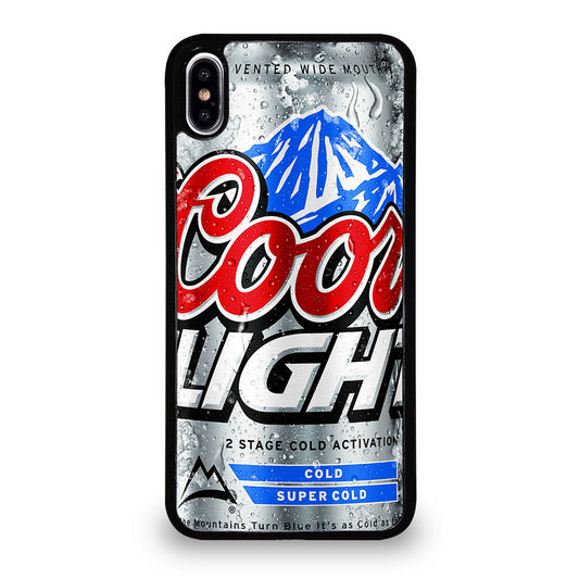 COORS LIGHT BEER BOTTLE iPhone XS Max Case Cover