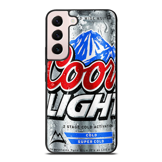 COORS LIGHT BEER BOTTLE Samsung Galaxy S22 Plus Case Cover