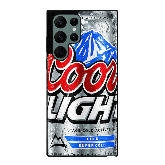 COORS LIGHT BEER BOTTLE Samsung Galaxy S22 Ultra Case Cover