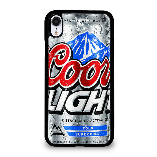 COORS LIGHT BEER BOTTLE iPhone XR Case Cover