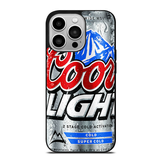 COORS LIGHT BEER BOTTLE iPhone 14 Pro Case Cover