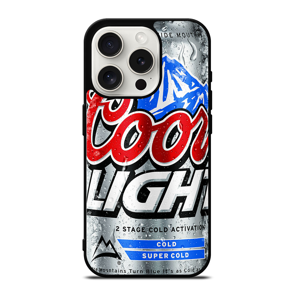COORS LIGHT BEER BOTTLE iPhone 15 Pro Case Cover
